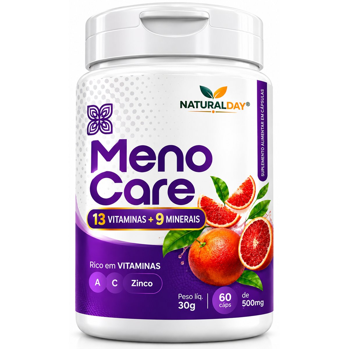 Meno Care 13 Vitaminas + 9 Minerais 60 Cápsulas